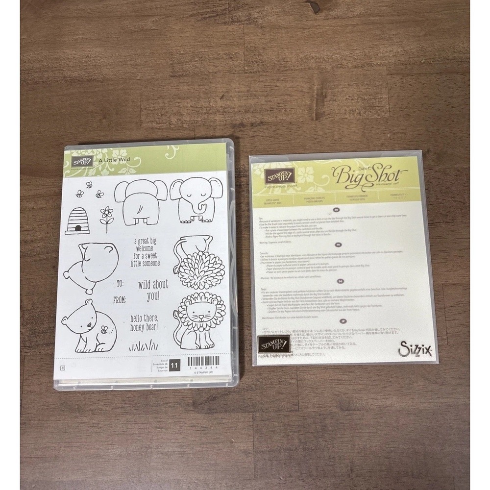 Stampin' Up! A Little Wild Stamp Set & Little Loves Framelits Dies